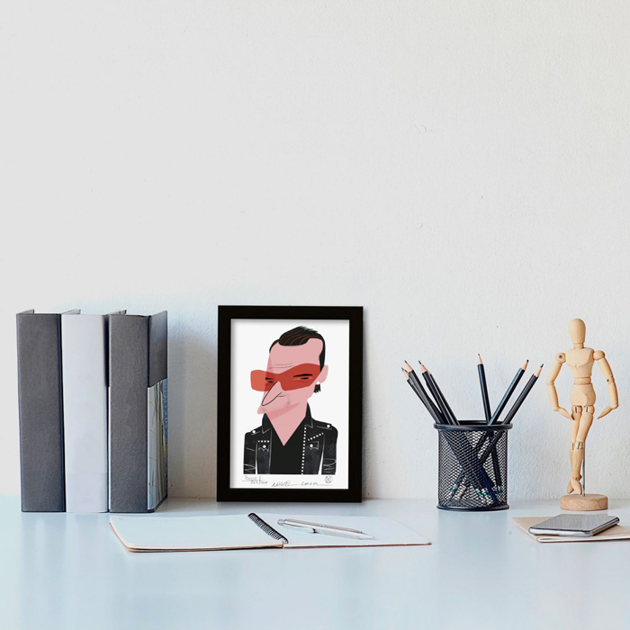 Bono Giclée Print A5