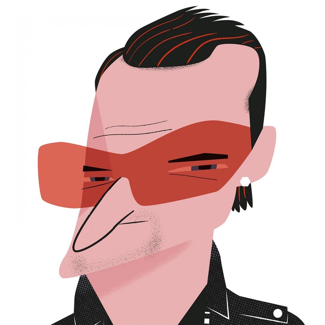 Bono Giclée Print A5