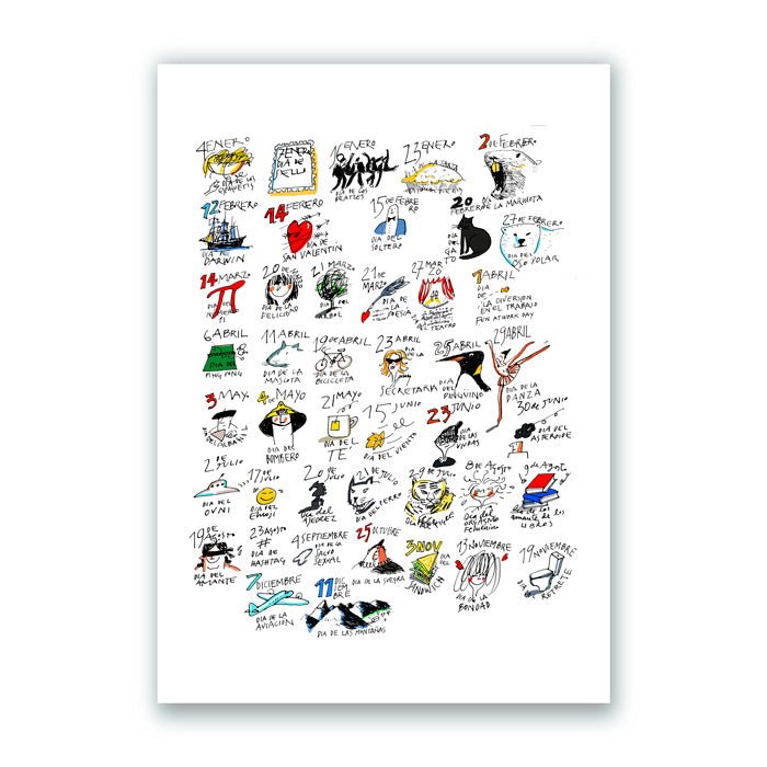 Calendario Giclée Print