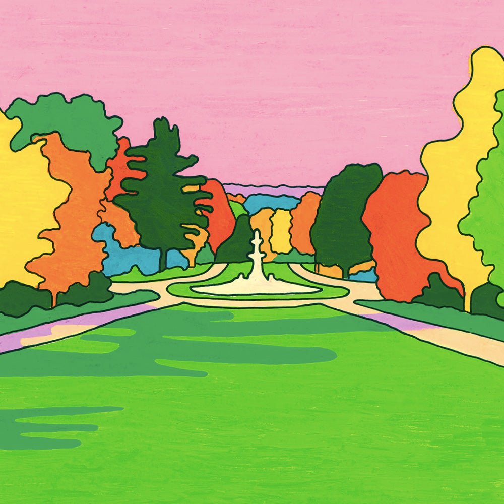Madrid - Campo del Moro Impresión Giclée