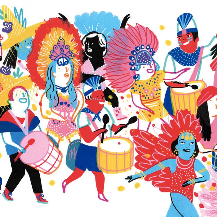 Carnaval Impresión Giclée