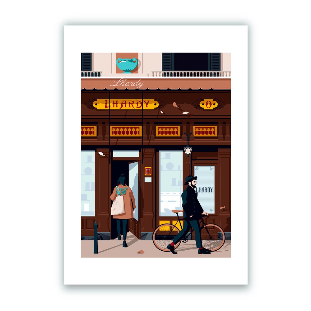 Impression giclée de la maison Lhardy
