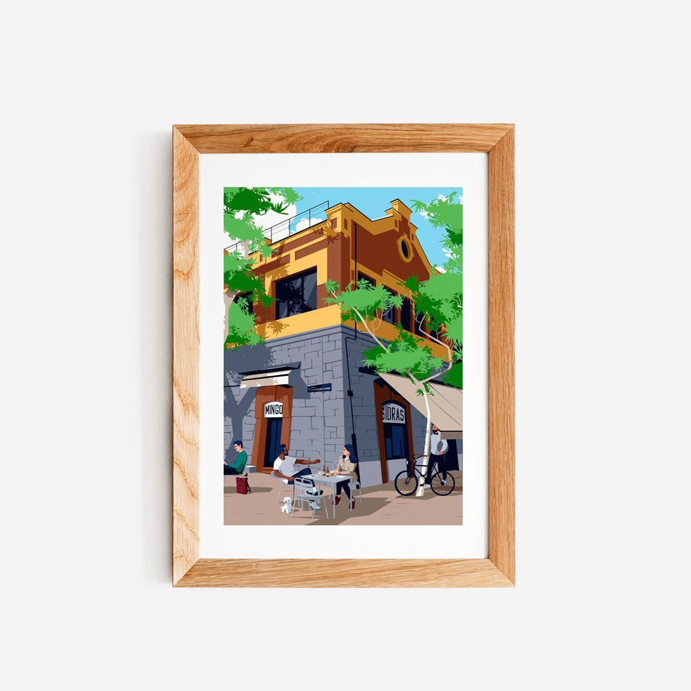 Impression Giclée Casa Mingo