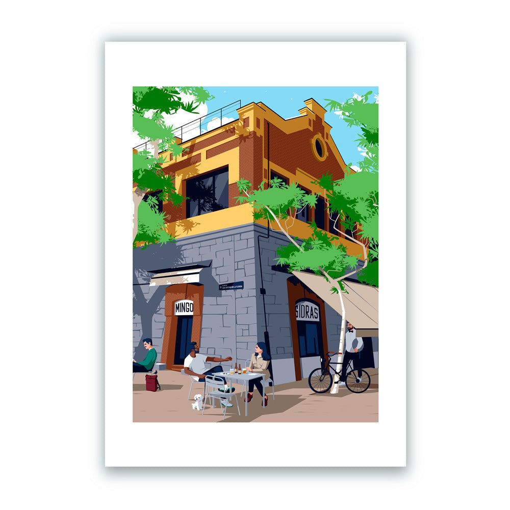 Impression Giclée Casa Mingo