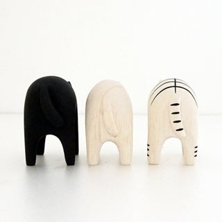 Animal de Madera Pole Pole Gato Tigre