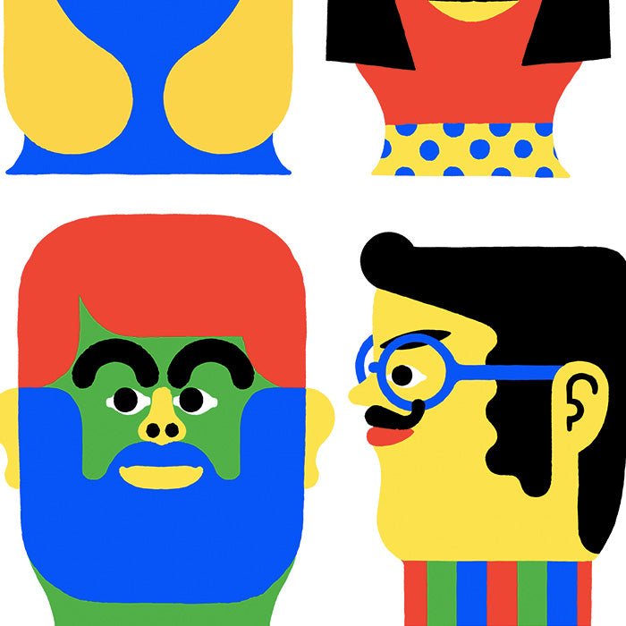 Characters Impresión Giclée A5