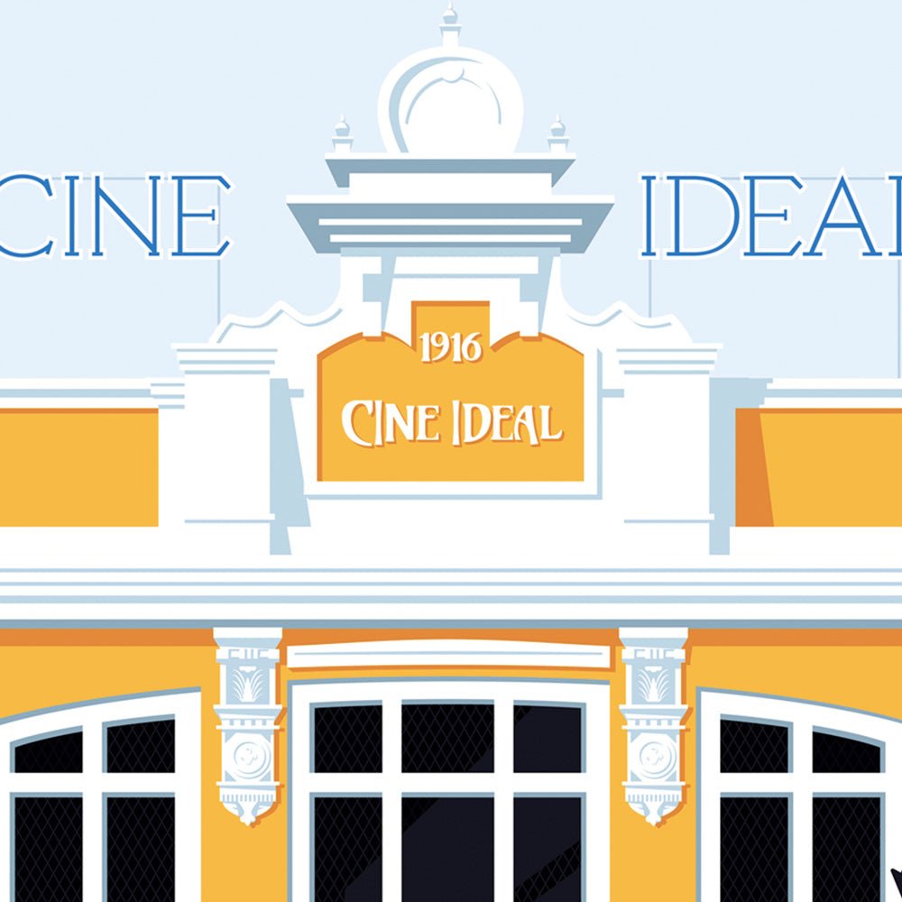 Cines Ideal Impresión Giclée A3
