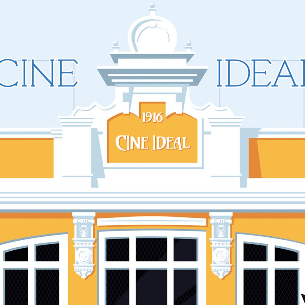 Impression Giclée Ideal Cinemas