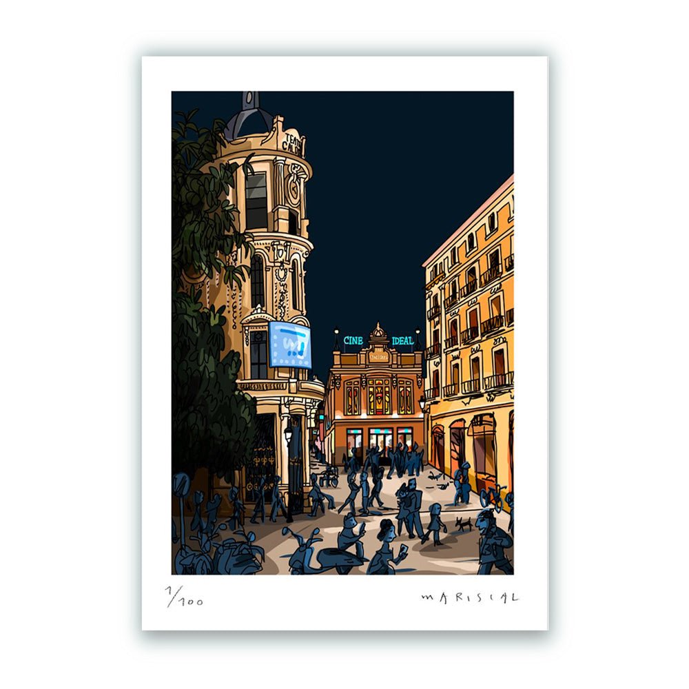 Cine Ideal Impresión Fine Art