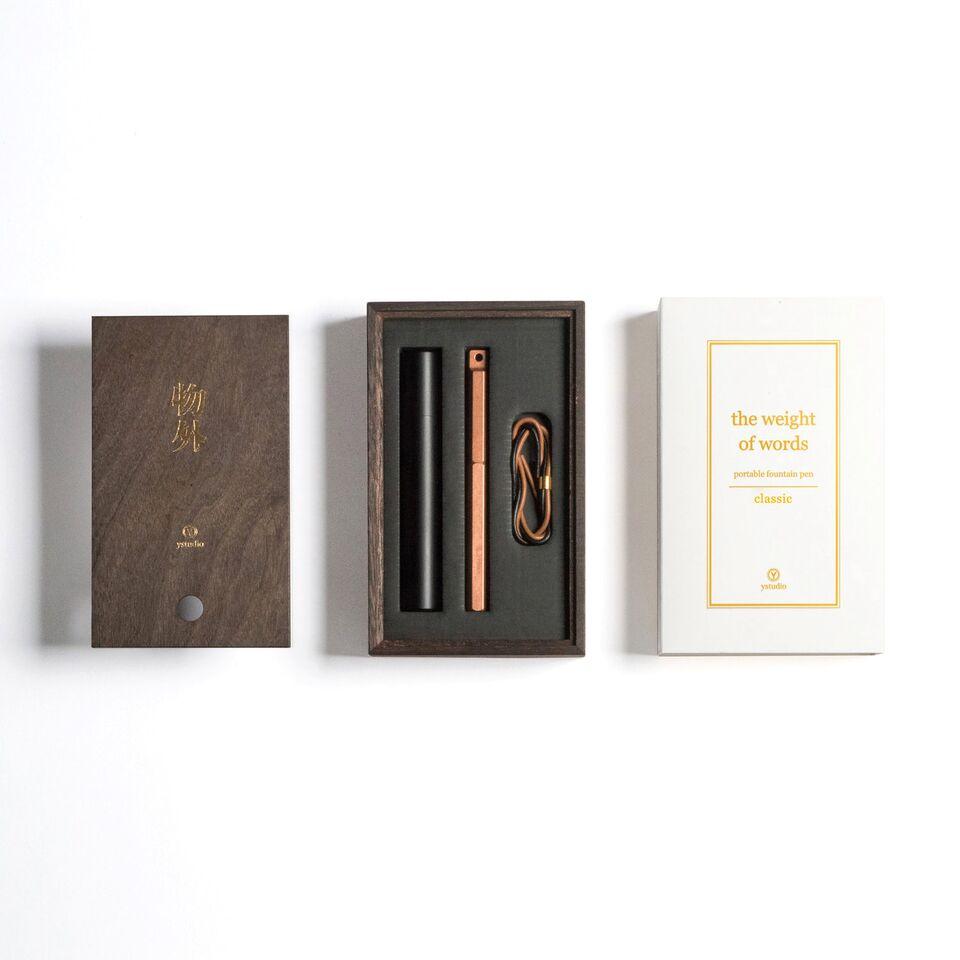 Portable Fountain Pen - Classic Nib F