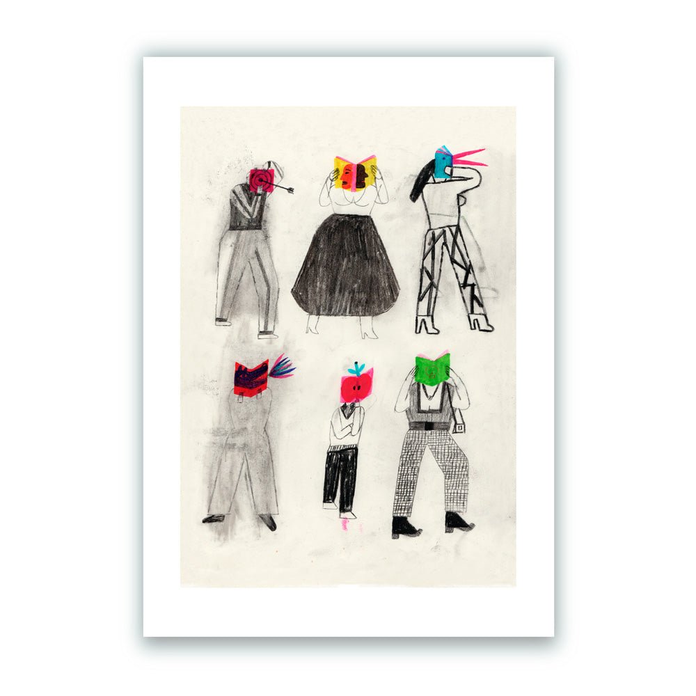 Cool Books Club 1 Giclée Print