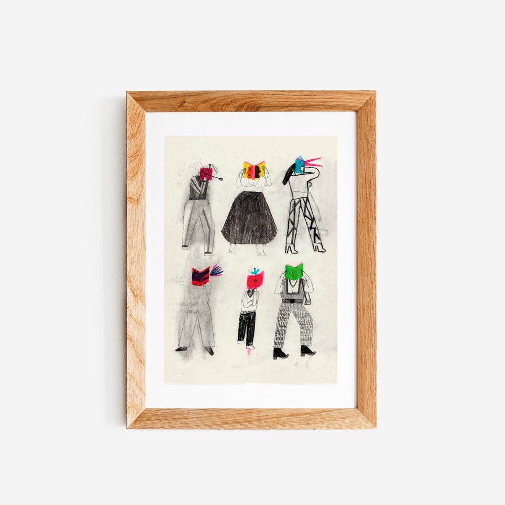 Cool Books Club 1 Giclée Print