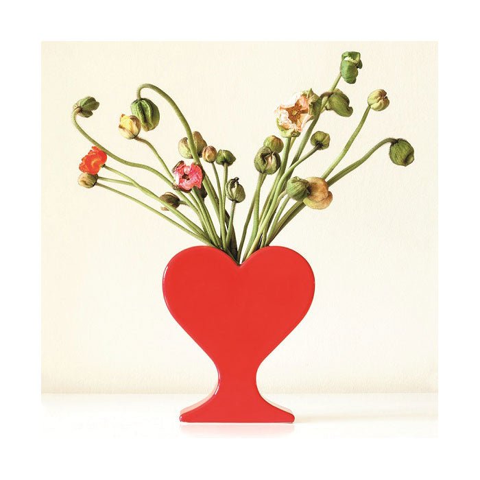 Vase Cor Red