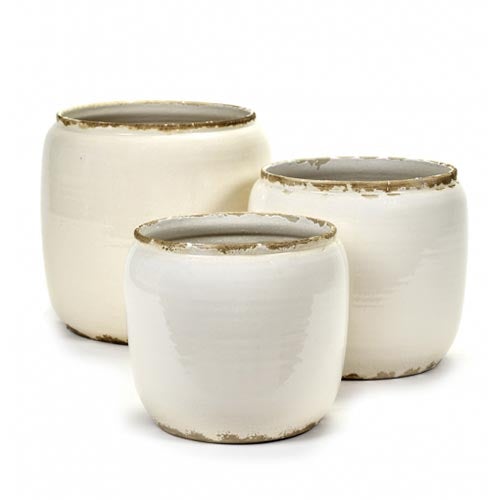 Jardinière blanche Costa M