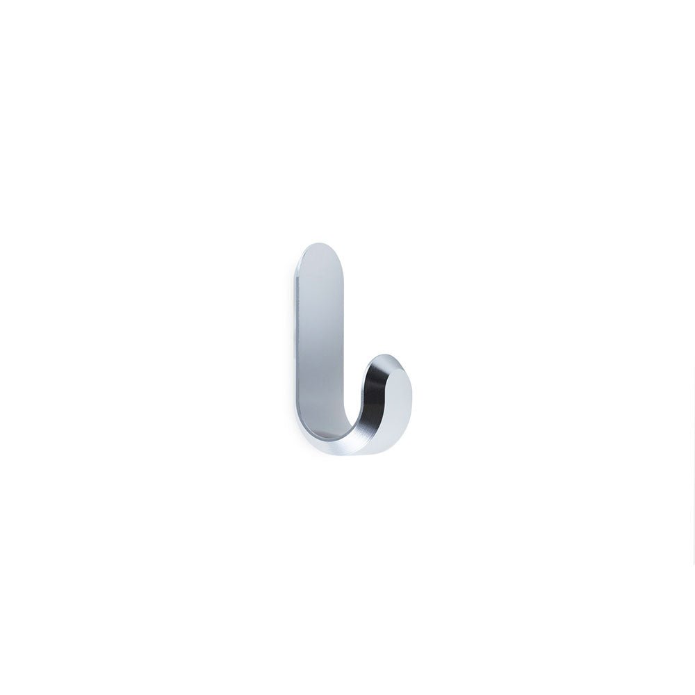 Curve Mini Hooks Silver (Set de 2)
