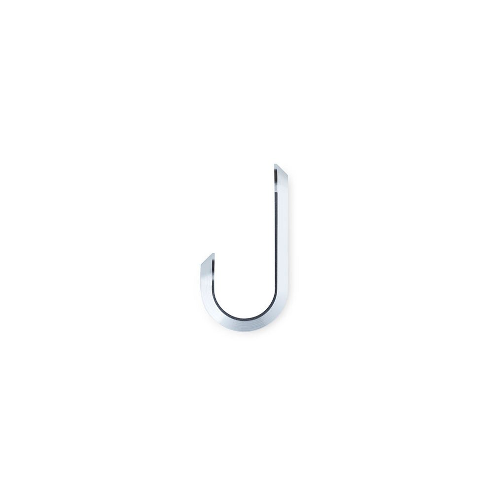 Curve Mini Hooks Silver (Set de 2)