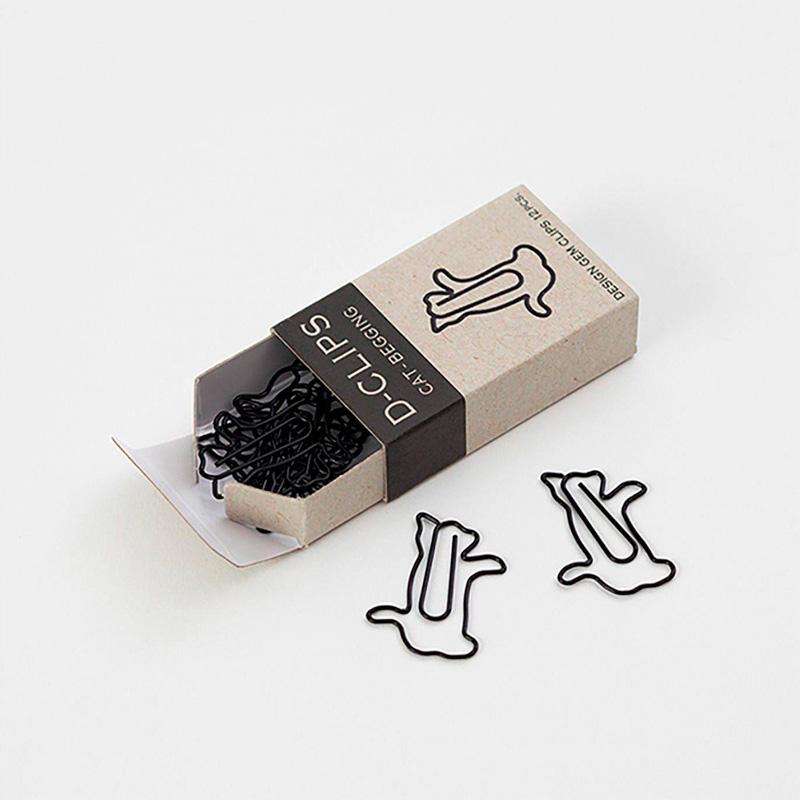 D-Clips Mini Box Gato Pidiendo