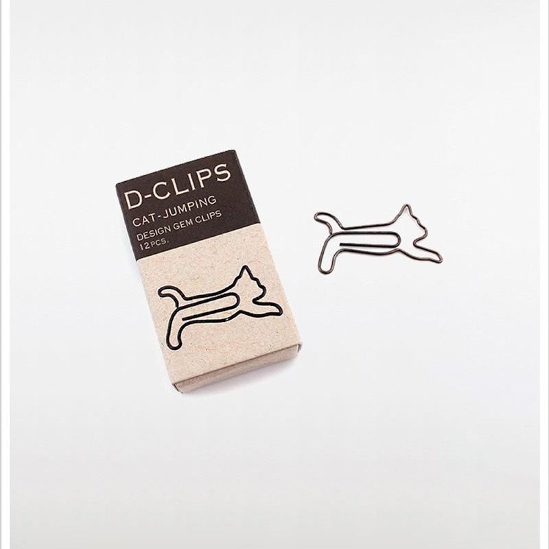 D-Clips Mini Box Gato Saltando
