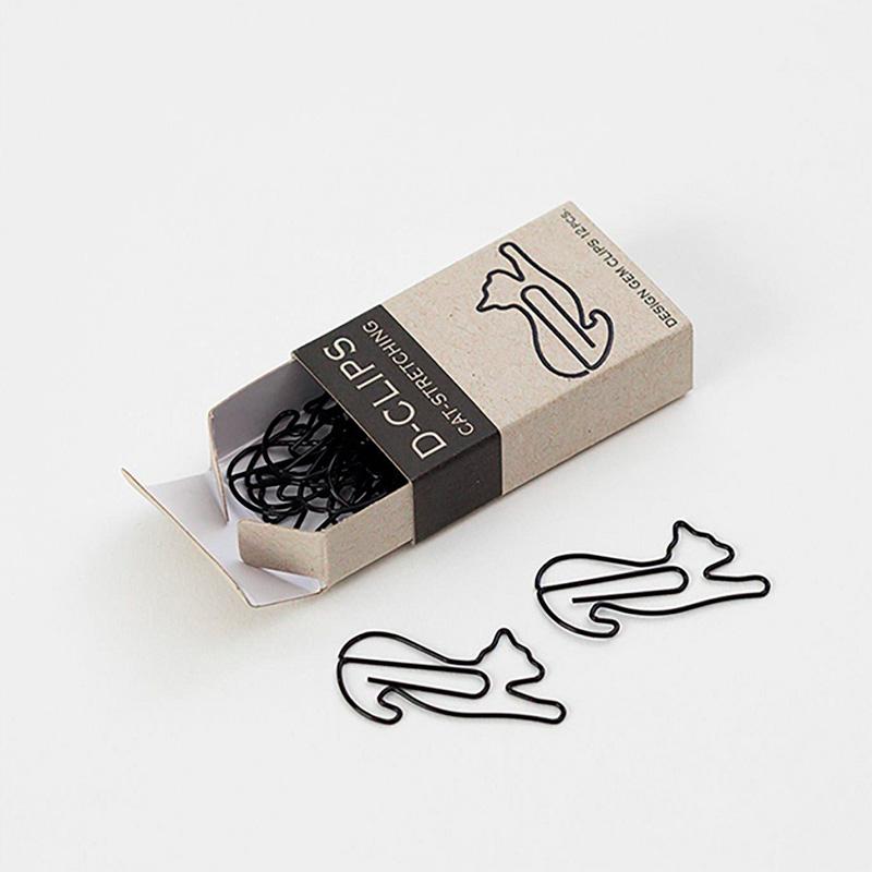 Mini boîte à clips en D pour chat