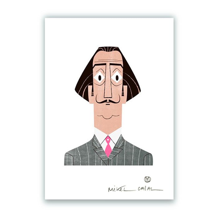 Dalí Giclée Print A5