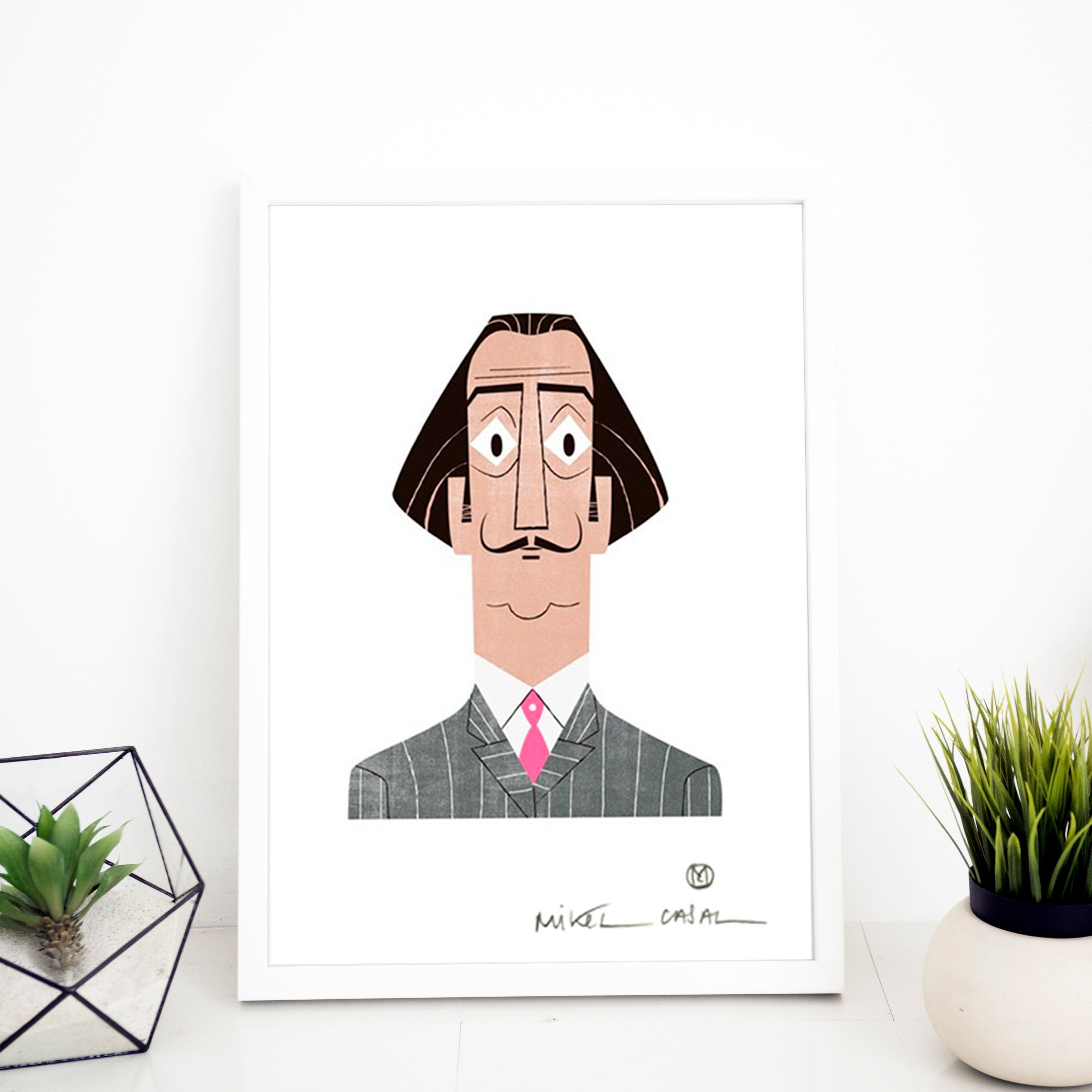Dalí Giclée Print A5