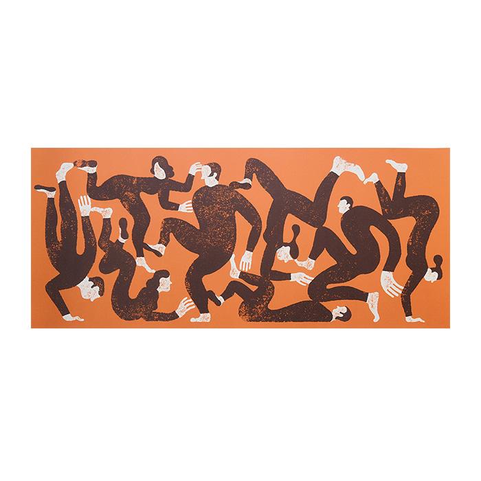 Sérigraphie en édition limitée Dance 1