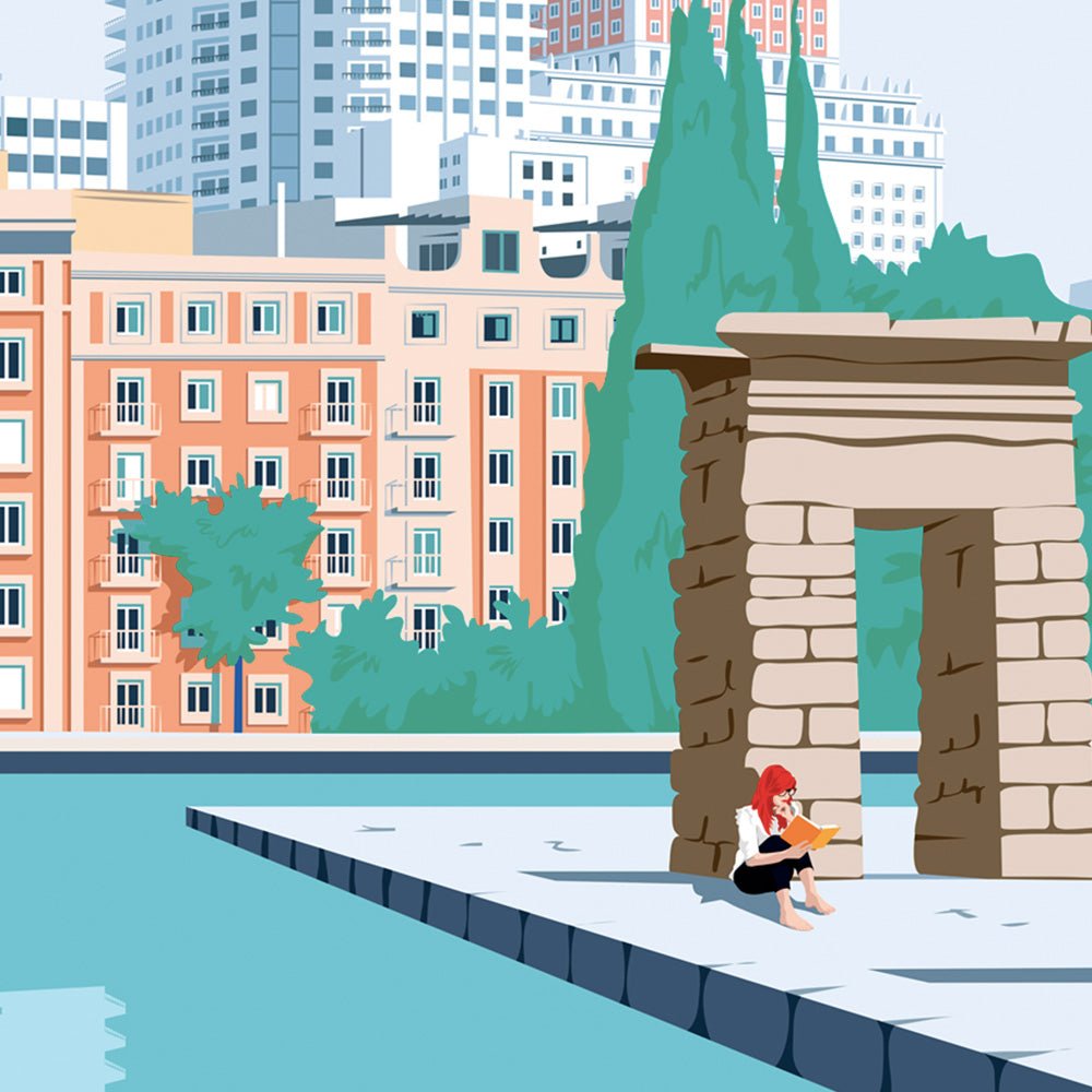 Templo de Debod Impresión Giclée