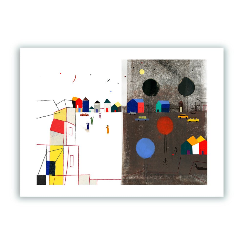 De la nuit et du jour Giclée Print