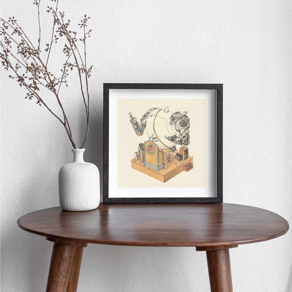 Conférence Robot DGD Giclée Print
