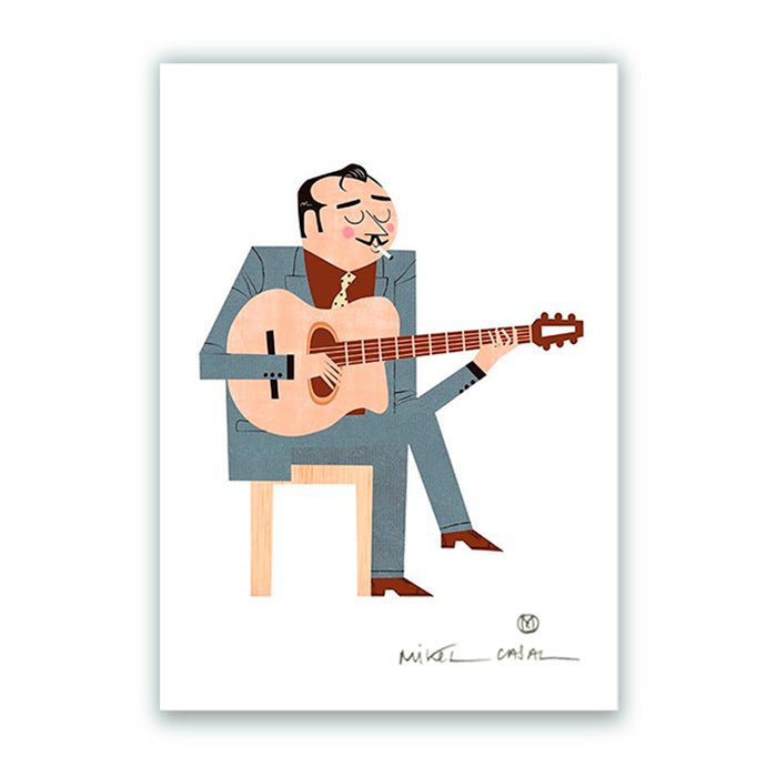 Django Giclée Print A5