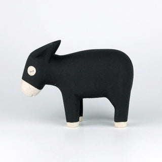 Pole Pole Wooden Animal Donkey