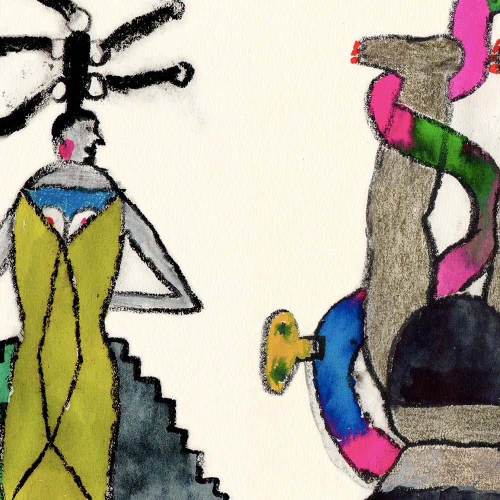 Dos Marionetas Giclée Print