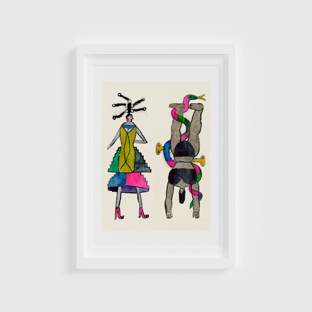 Dos Marionetas Giclée Print