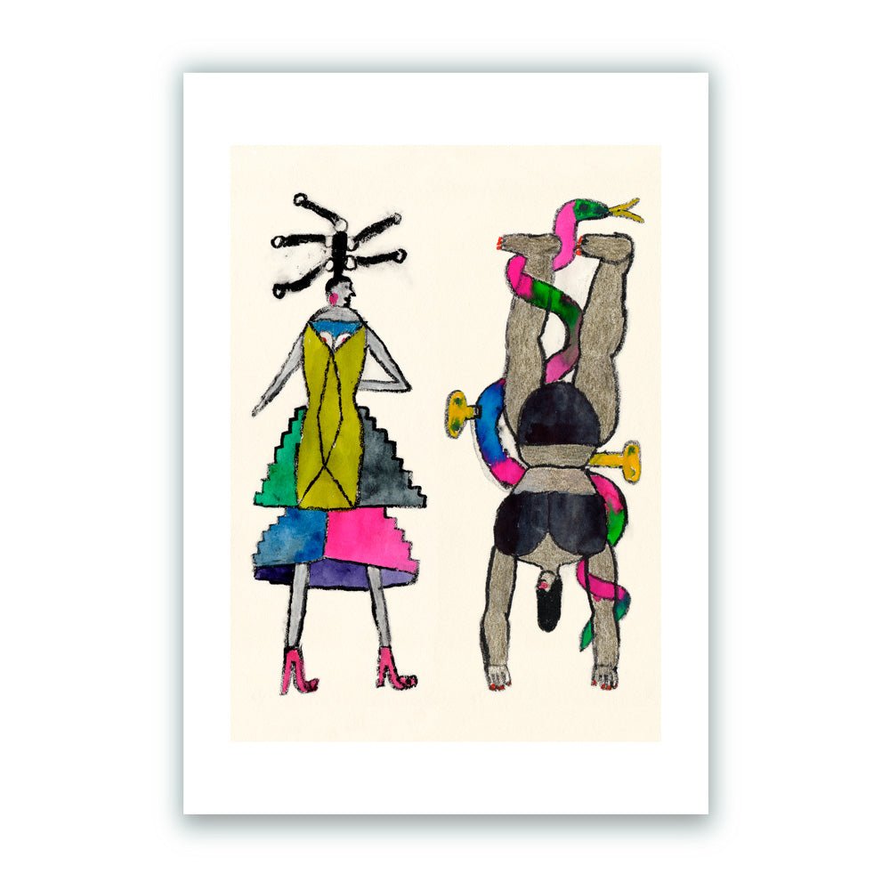 Dos Marionetas Giclée Print