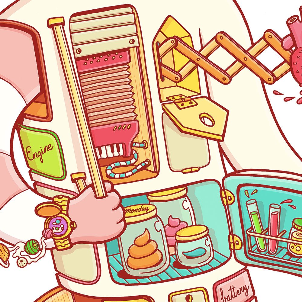 Drawers Giclée Print