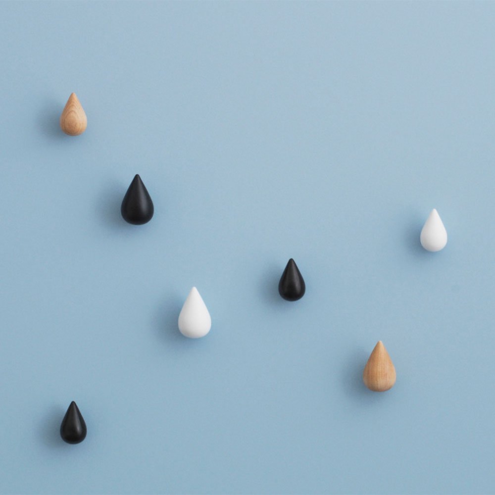 Dropit Hooks Small Black (Set de 2)