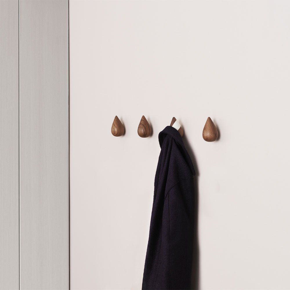 Dropit Hooks Small Walnut (Set de 2)