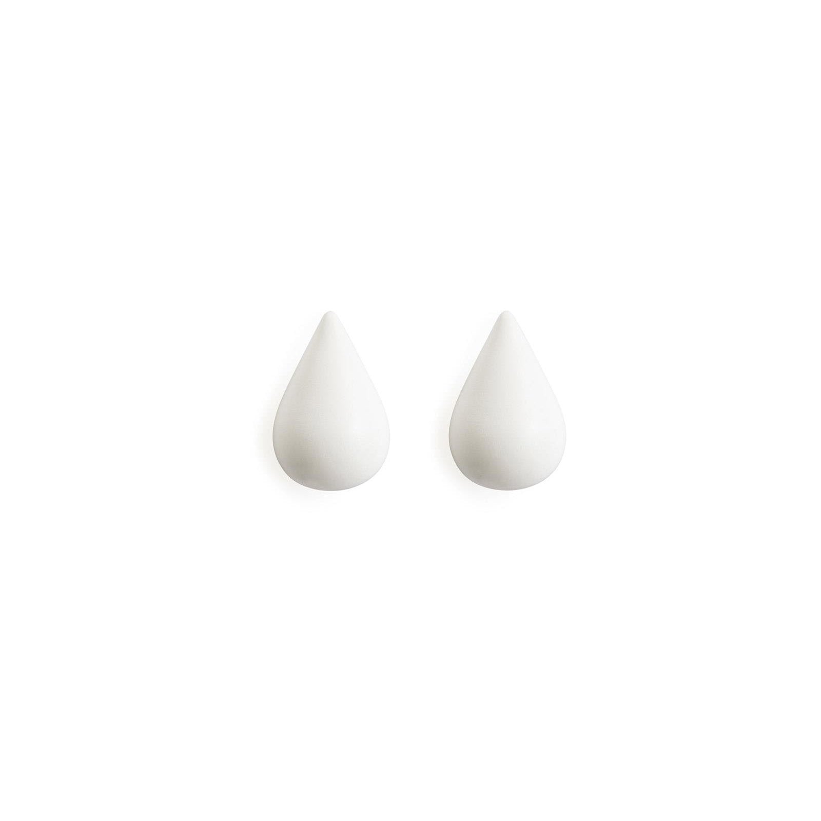 Dropit Hooks Small White (Set de 2)