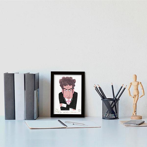Bob Dylan Giclée Print A5