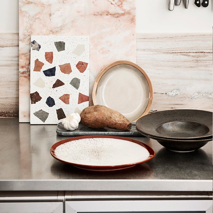 70s Ceramics: Dinner Plate - Supernova