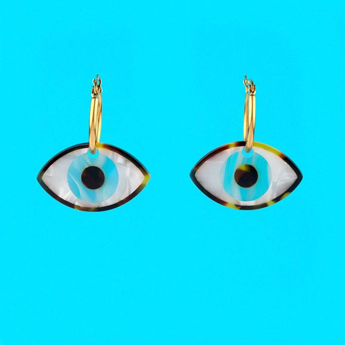 Pendientes Ojos Azules