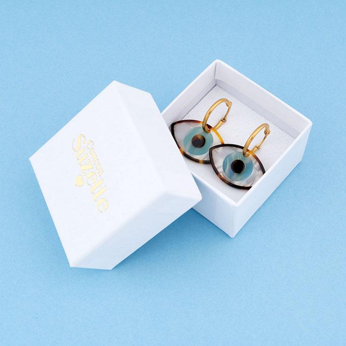 Pendientes Ojos Azules