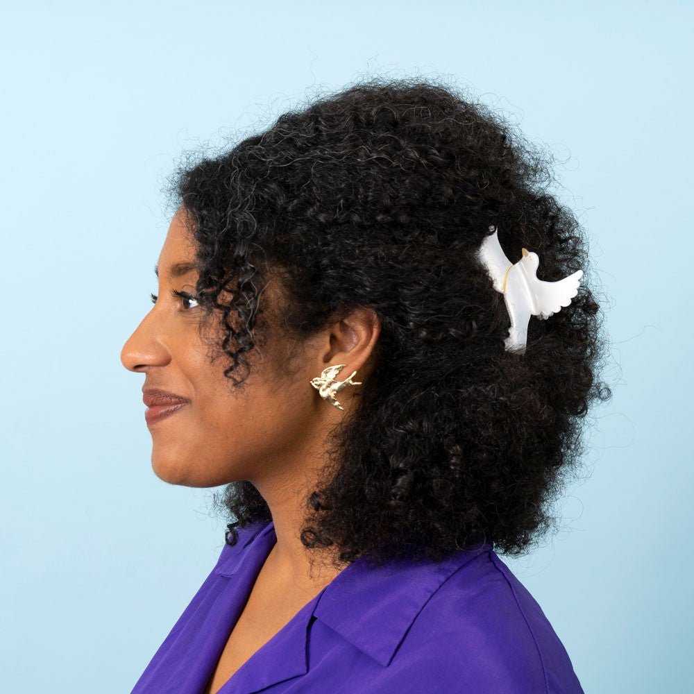 Swallow Earrings Gold