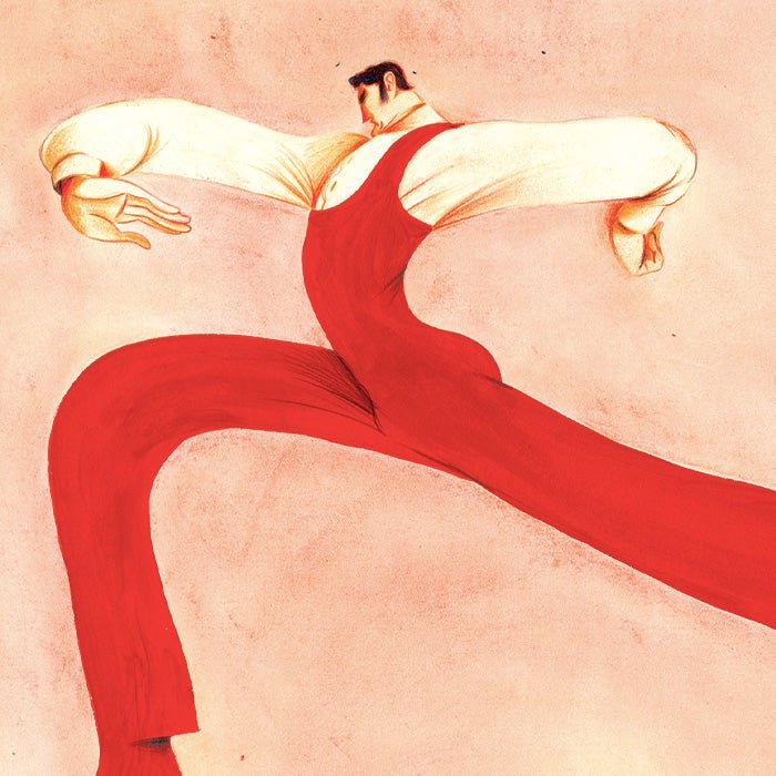 Flamenco El Giclée Print A5