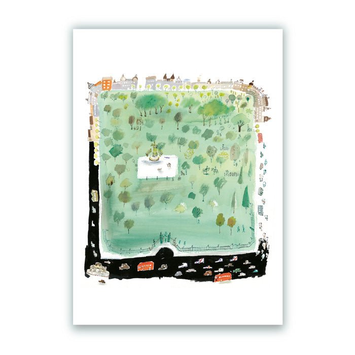 Parque del Retiro Impresión Giclée