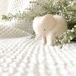 Pole Pole Wooden Animal Elephant