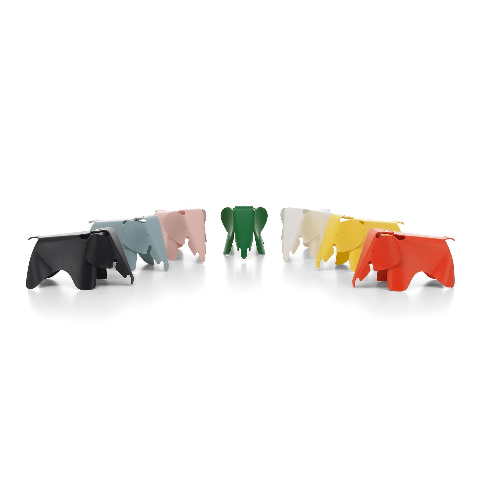 Eames Elephant Small Plastic Palm Green