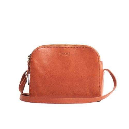 Bolso Emily Stromboli Coñac (Correa Cuero)