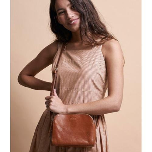 Bolso Emily Stromboli Coñac (Correa Cuero)