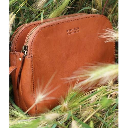 Bolso Emily Stromboli Coñac (Correa Cuero)